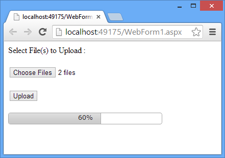 Progress Bar Upload File Curl