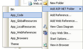 appcode folder in asp.net appcode folder in asp.net